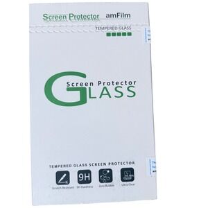 amFilm Tempered Glass Screen Protector 3-Pack for Nintendo Switch 2 2025 9H Hard